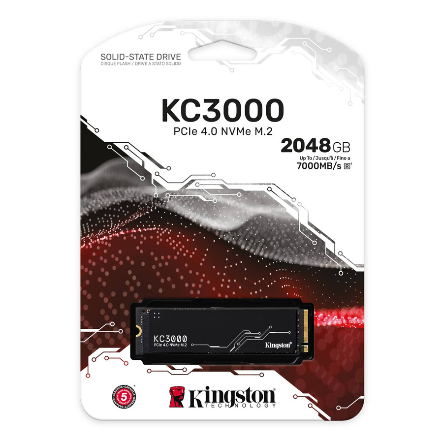ssd kc3000 pcie 4.0 nvme m.2 - capacidad = 1024 gb