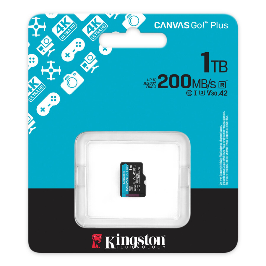 tarjeta de memoria microsd canvas go plus - número de pieza sdcg464gbsp