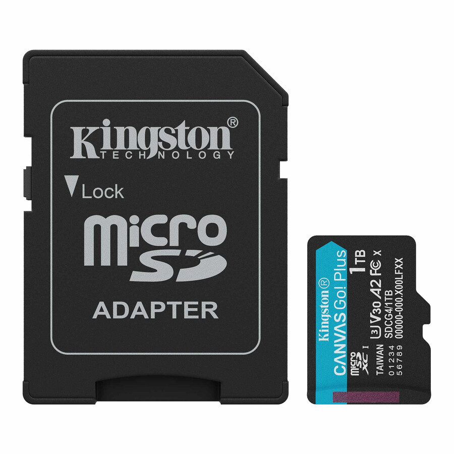 tarjeta de memoria microsd canvas go plus - número de pieza sdcg464gbsp