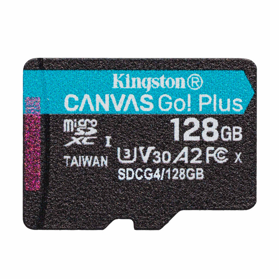tarjeta de memoria microsd canvas go plus - número de pieza sdcg4128 gb
