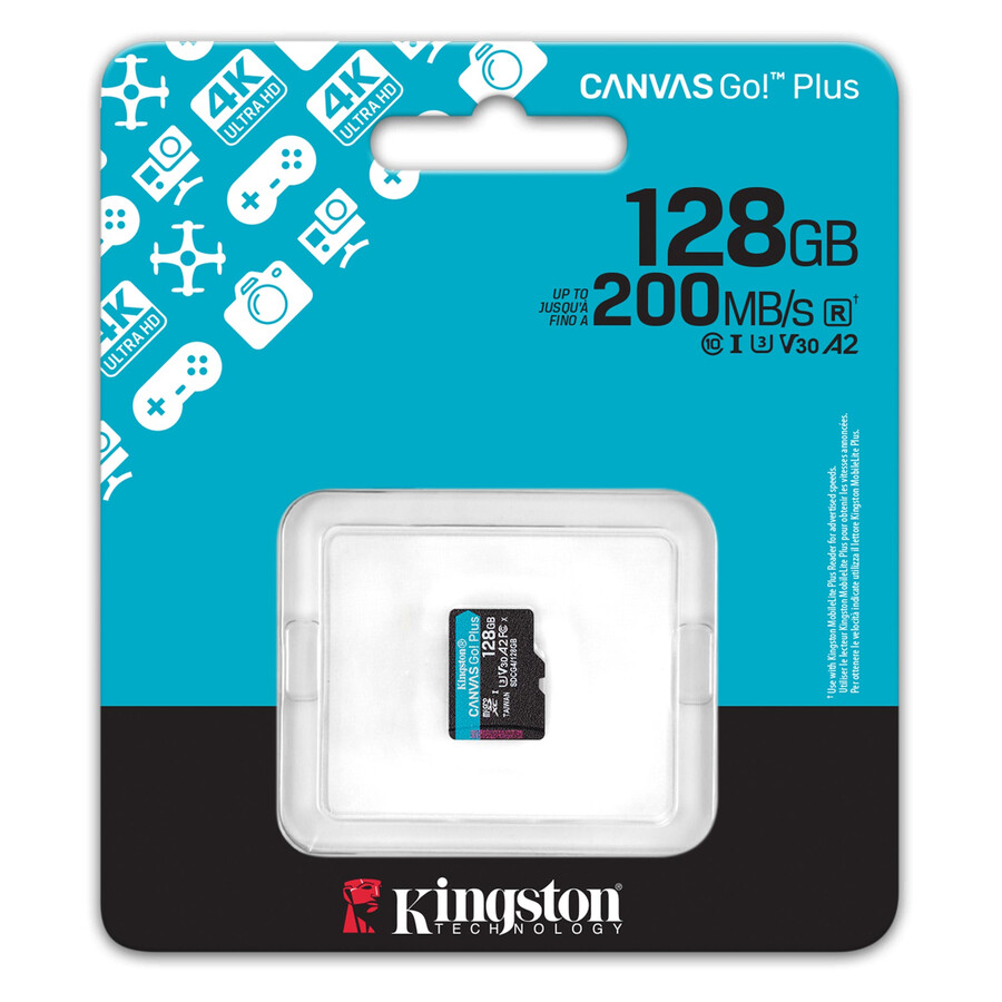 tarjeta de memoria microsd canvas go plus - número de pieza sdcg4512 gb