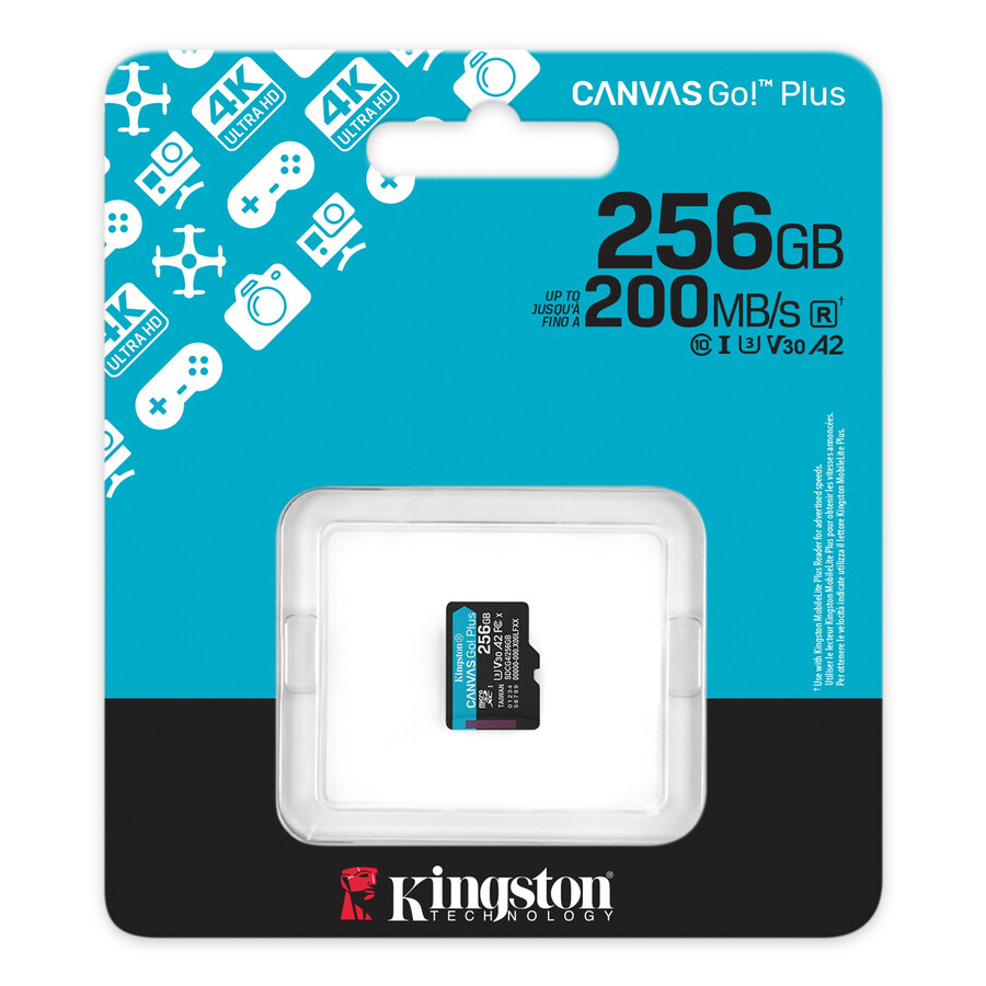 tarjeta de memoria microsd canvas go plus - número de pieza sdcg41tb