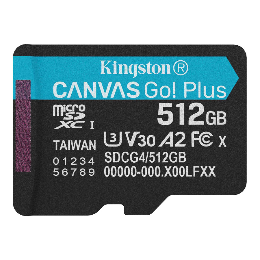 tarjeta de memoria microsd canvas go plus - número de pieza sdcg41tb