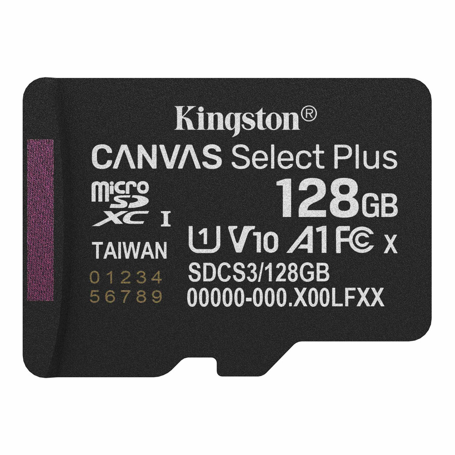 tarjeta de memoria microsd canvas select plus - capacidad = 128 gb adaptador = adaptador sd