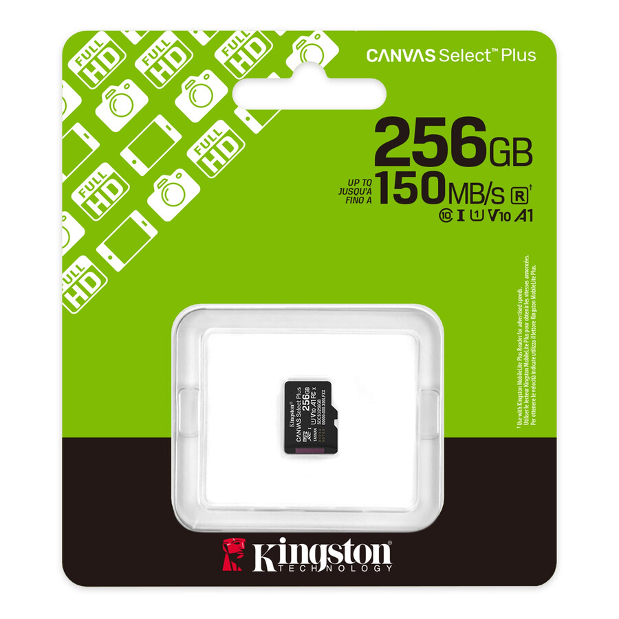 tarjeta de memoria microsd canvas select plus - capacidad = 1 tb adaptador = adaptador sd