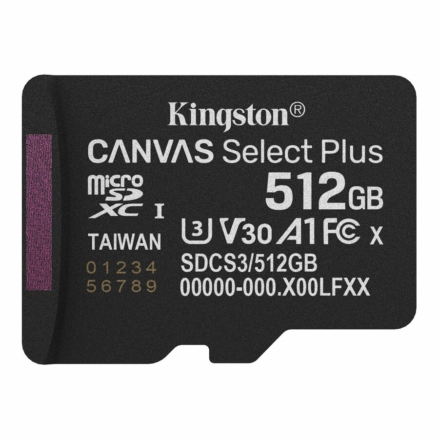 tarjeta de memoria microsd canvas select plus - capacidad = 1 tb adaptador = adaptador sd