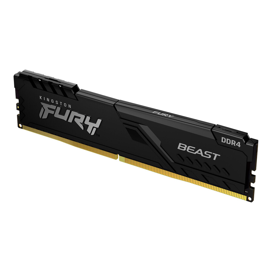 memoria kingston fury beast ddr4 - velocidad=3200 mts capacidad total kit=128 gb kit=kit de 4 dram densidad=16 gbit
