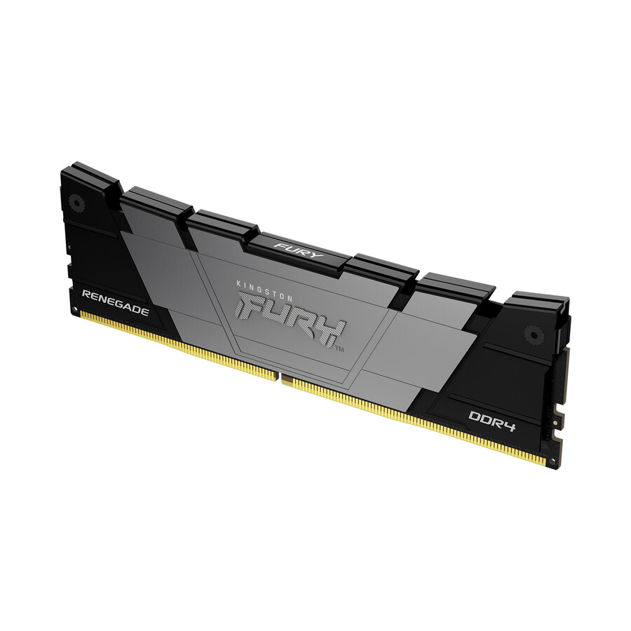 memoria kingston fury renegade ddr4 - velocidad=3600mts capacidad total kit=32gb kit=kit de 2 dram densidad=8gbit