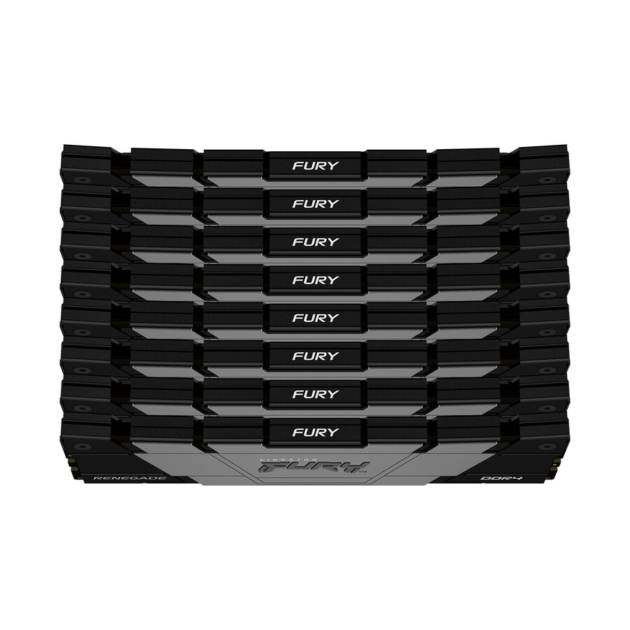 memoria kingston fury renegade ddr4 - velocidad=3200mts capacidad total kit=256gb kit=kit de 8 dram densidad=16gbit