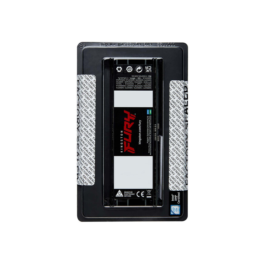 memoria kingston fury renegade pro ddr5 rdimm - velocidad = 5600 mts capacidad total kit = 16 gb kit = módulo único densidad de dram = 16 gbit tipo de perfil = intel xmp