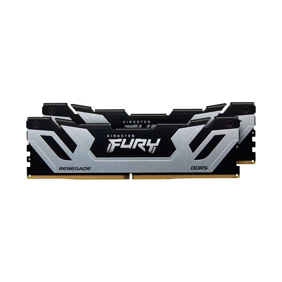 memoria kingston fury renegade ddr5 - tipo de módulo = udimm velocidad = 6400 mts capacidad total kit = 16 gb kit = módulo único densidad de dram = 16 gb color = negro