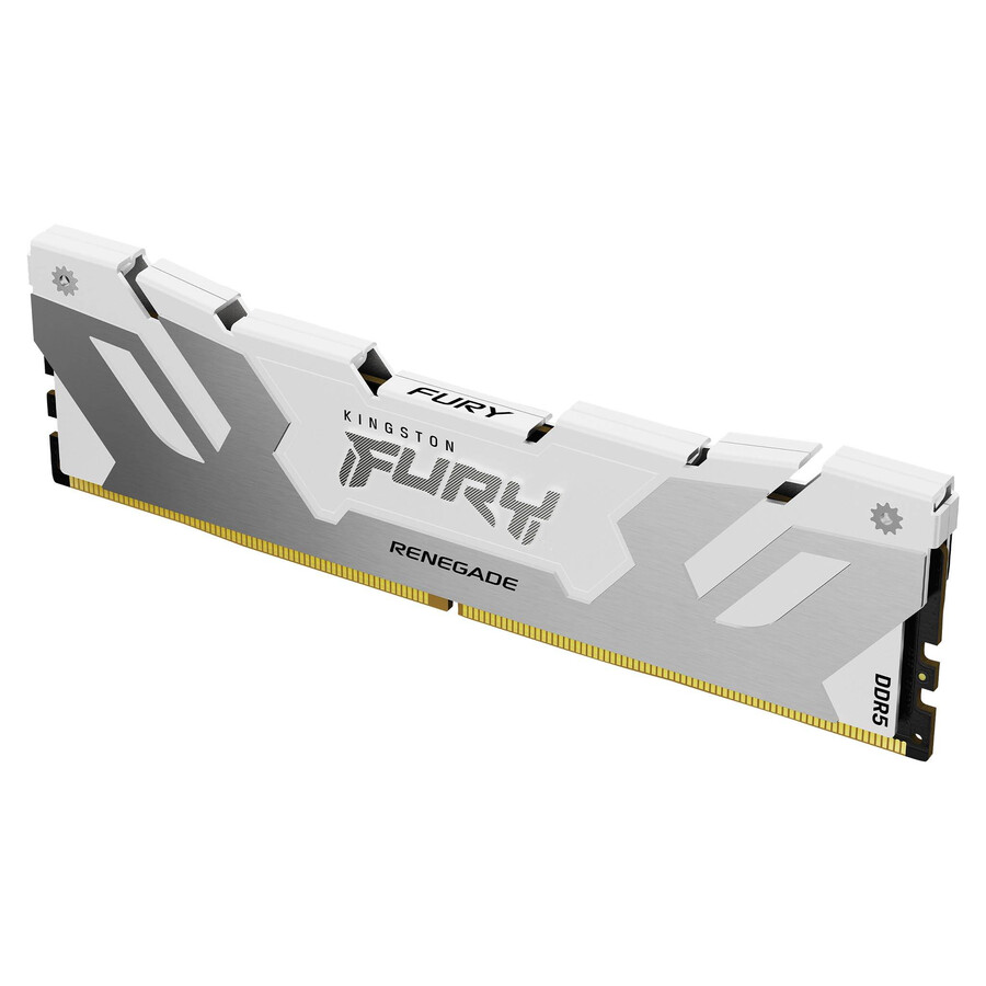 memoria kingston fury renegade ddr5 - tipo de módulo = udimm velocidad = 7200 mts capacidad total kit = 16 gb kit = módulo único densidad de dram = 16 gb color = negro