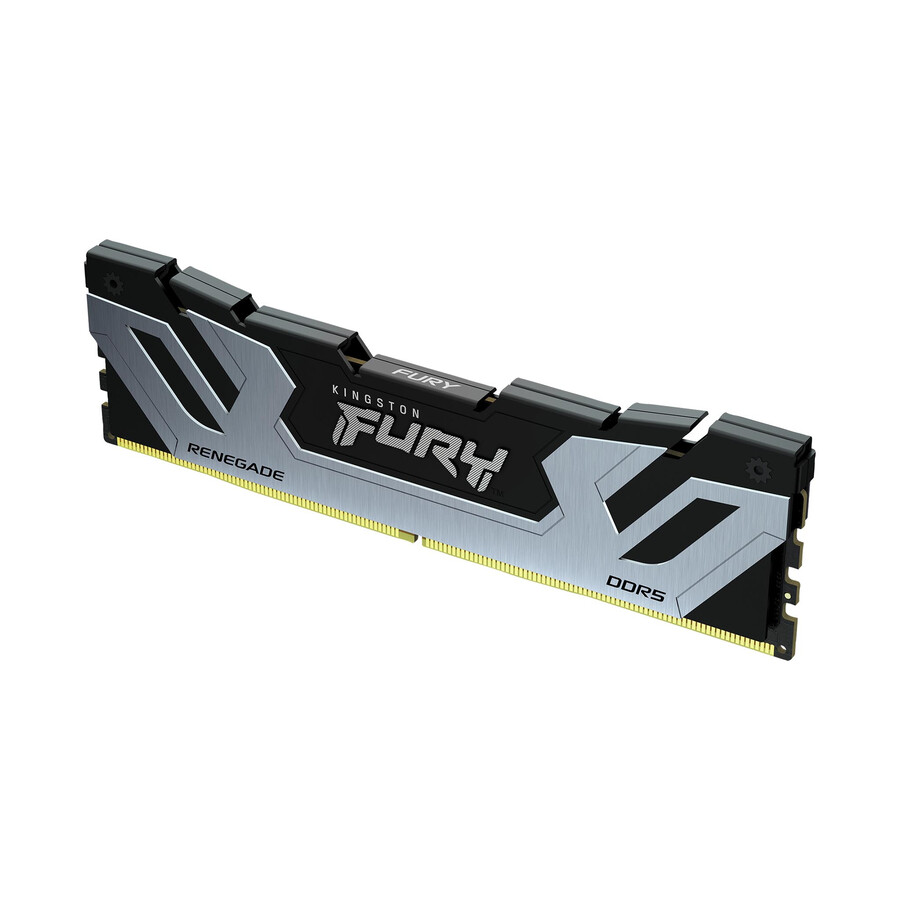 memoria kingston fury renegade ddr5 - tipo de módulo = udimm velocidad = 6000 mts capacidad total kit = 96 gb kit = kit de 2 dram densidad = 24 gb color = negro