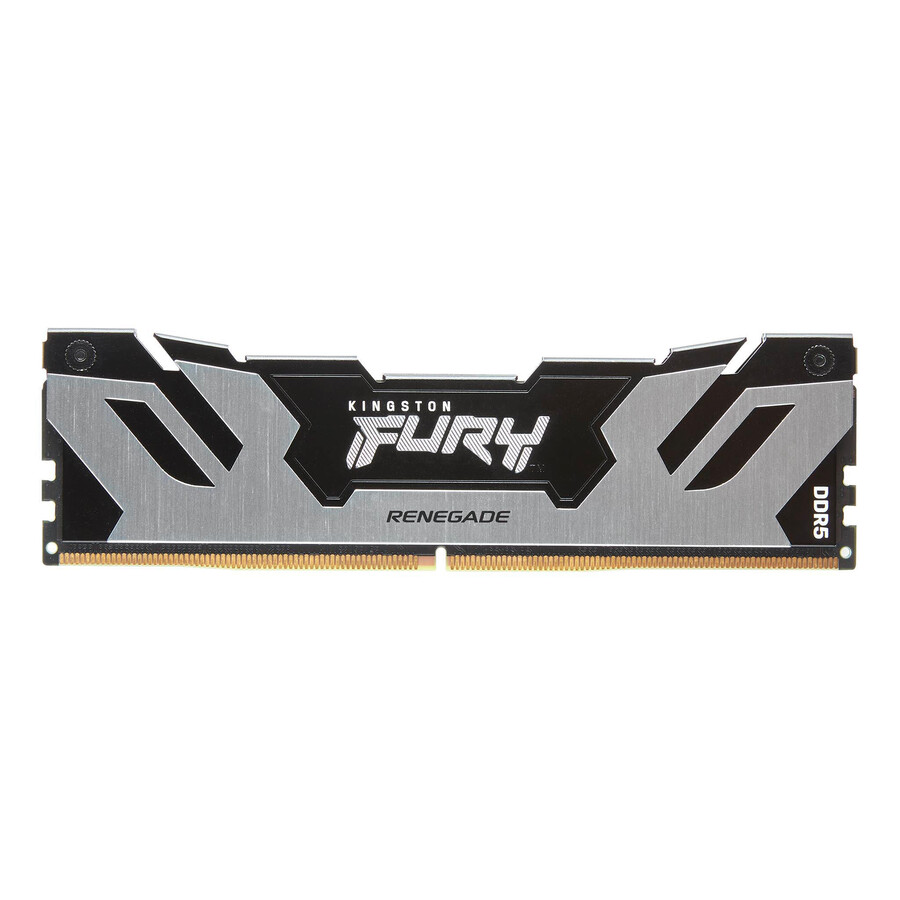 memoria kingston fury renegade ddr5 - tipo de módulo = udimm velocidad = 6400 mts capacidad total kit = 96 gb kit = kit de 2 dram densidad = 24 gb color = negro