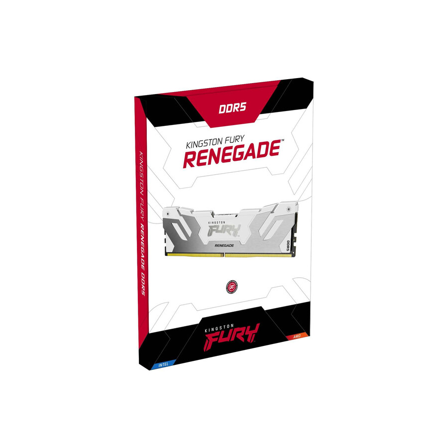 memoria kingston fury renegade ddr5 rgb - tipo de módulo = udimm velocidad = 8000 mts capacidad total kit = 48 gb kit = kit de 2 dram densidad = 24 gb color = negro