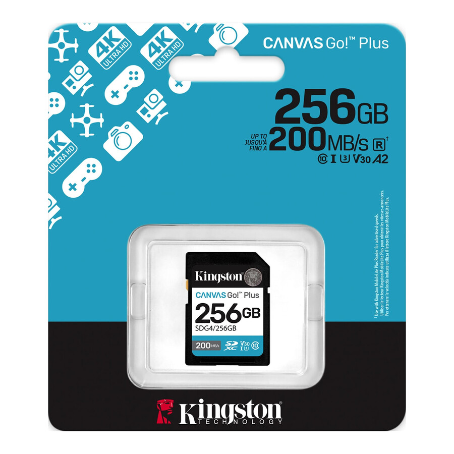 tarjeta de memoria sd canvas go plus - número de pieza sdg41 tb