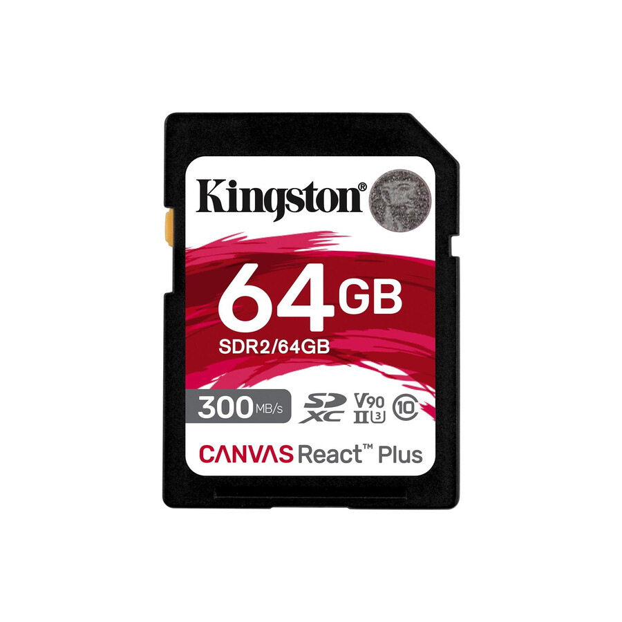 tarjeta de memoria sd canvas react plus - capacidad = 32 gb