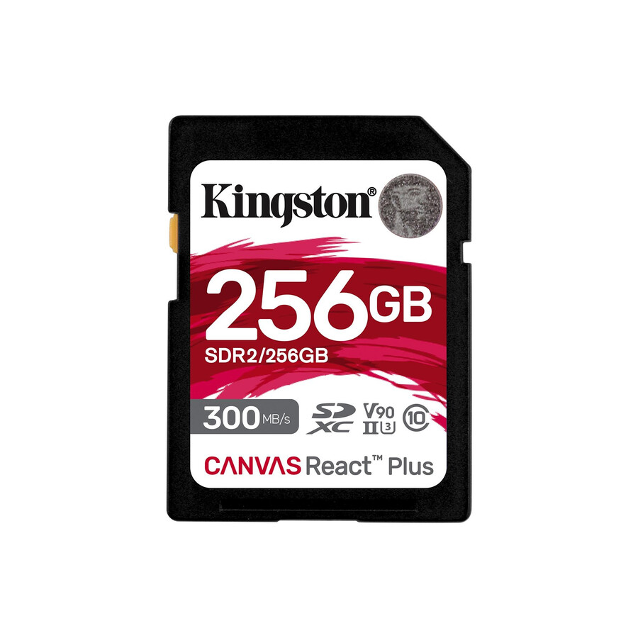 tarjeta de memoria sd canvas react plus - capacidad = 64 gb