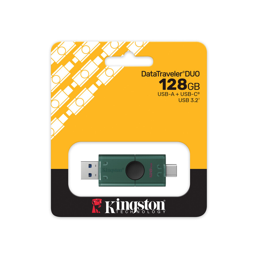 unidad flash usb datatravelersup class=u-txt-registeredsup duo - capacidad 128 gb