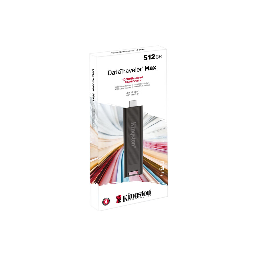 unidad flash datatraveler max usb 3.2 gen 2 series - capacidad = 256 gb conector = usb-a