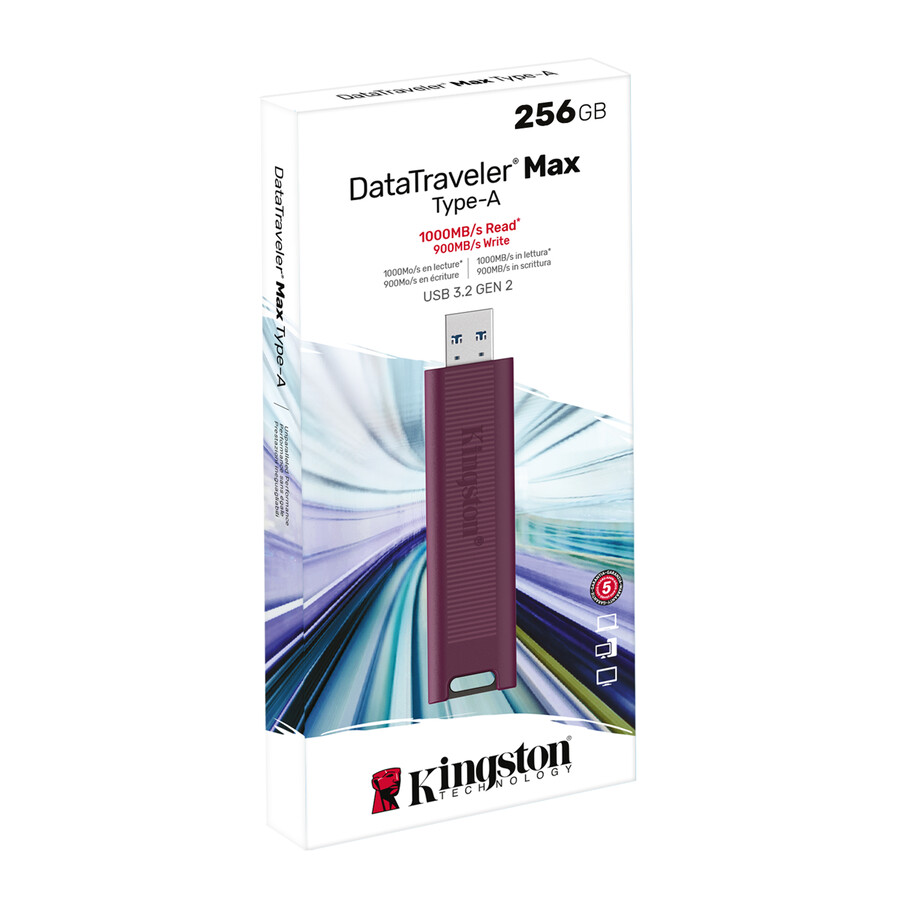 unidad flash datatraveler max usb 3.2 gen 2 series - capacidad = 512 gb conector = usb-a