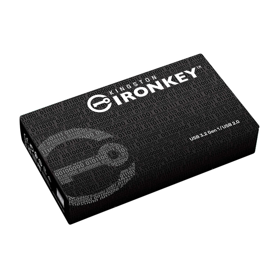 unidad flash usb kingston ironkey d500s - capacidad 16 gb