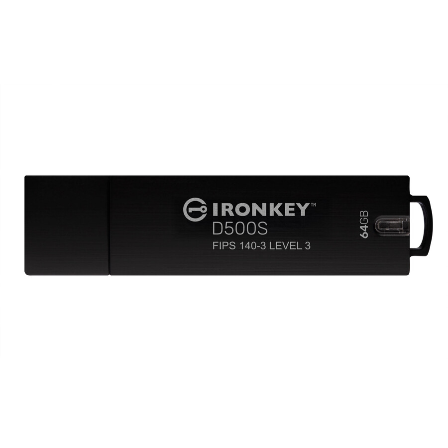 unidad flash usb kingston ironkey d500s - capacidad 16 gb