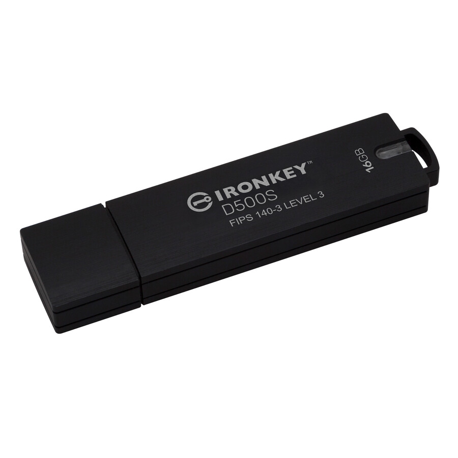 unidad flash usb kingston ironkey d500s - capacidad 256 gb