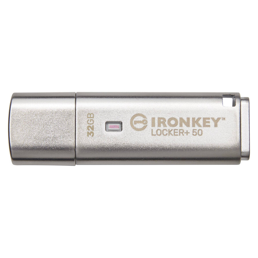 unidad flash usb kingston ironkey locker 50 capacidad 128 gb