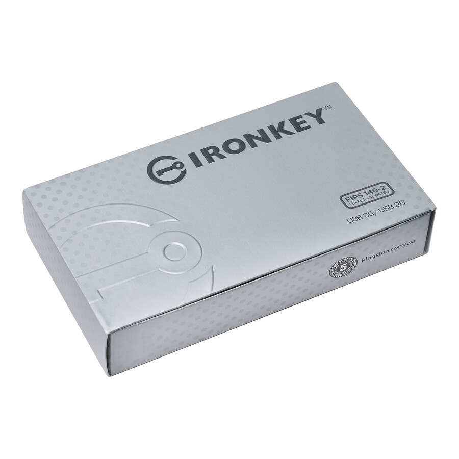 unidad flash usb cifrada kingston ironkey s1000 - número de pieza iks1000b16 gb