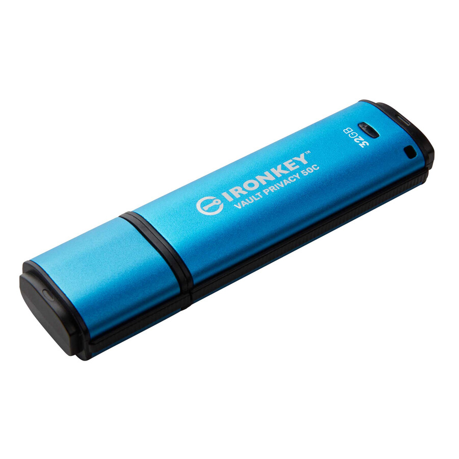 kingston ironkey vault privacy serie 50 - capacidad 64 gb clase de velocidad usb 3.2 gen 1 conector usb-a